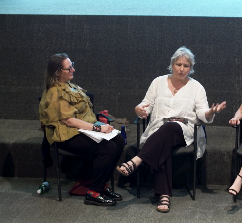 Maya Goded and Jen Sudul Edwards in conversation